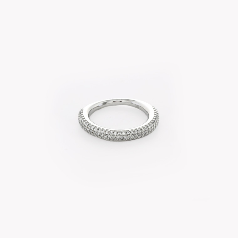 Semi-jewel ring with zirconia GB