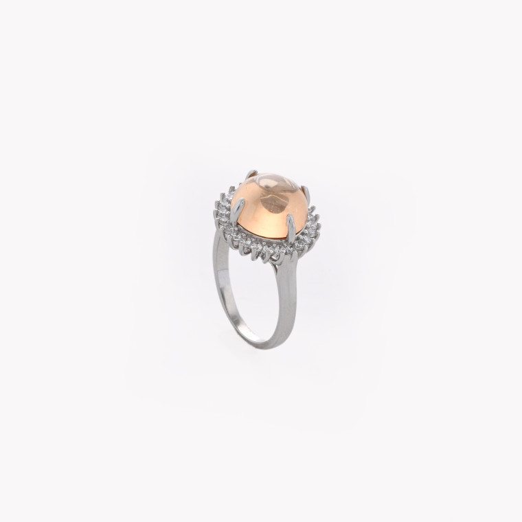 Cat&#039;s eye semi-jewel ring GB