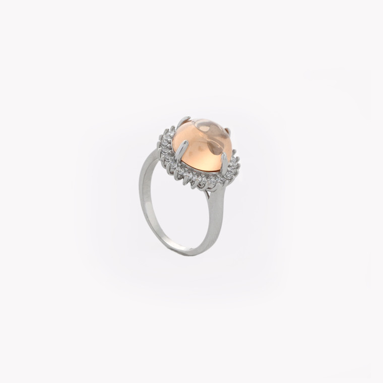 Cat&#039;s eye semi-jewel ring GB