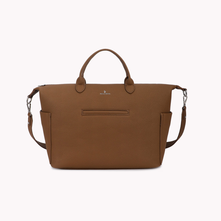 Weekender bag with GB exterior pockets