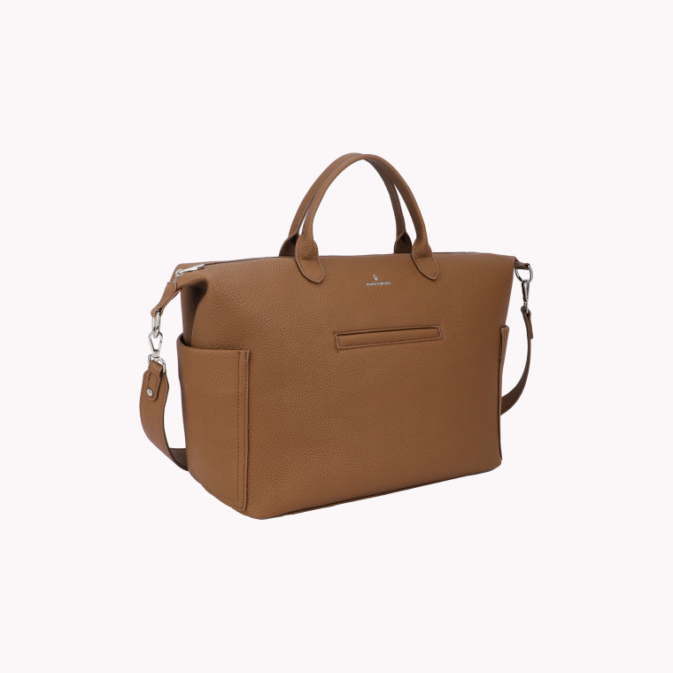 Weekender bag with GB exterior pockets