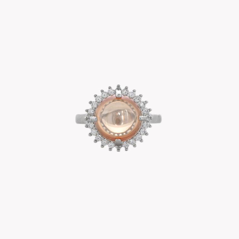 Cat&#039;s eye semi-jewel ring GB