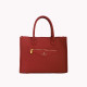 Tote style bag with external zipper detail GB