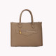 Tote style bag with external zipper detail GB