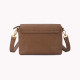 Borsa stile pochette con zip esterna GB