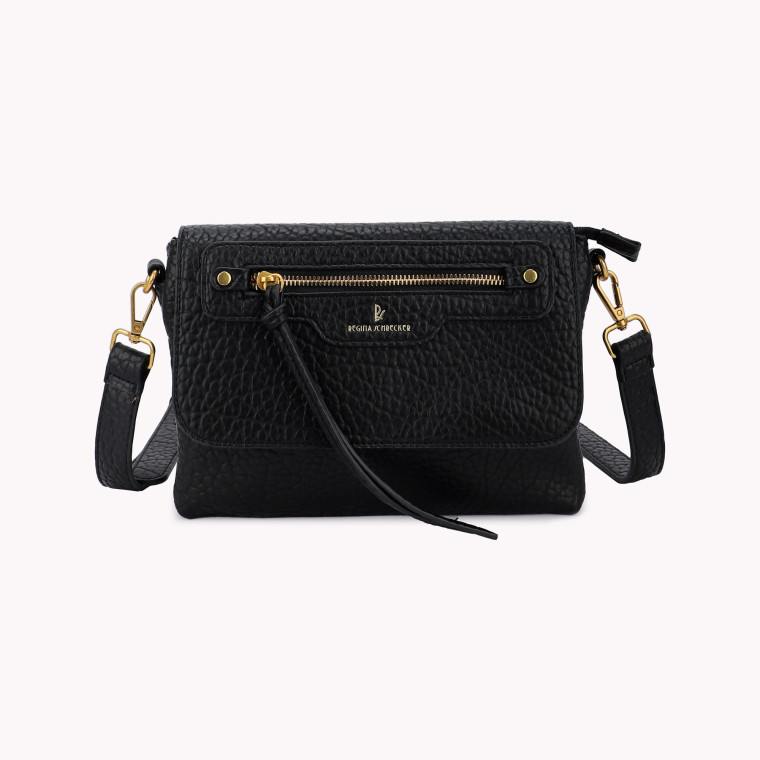 Borsa stile pochette con zip esterna GB