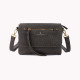 Borsa stile pochette con zip esterna GB