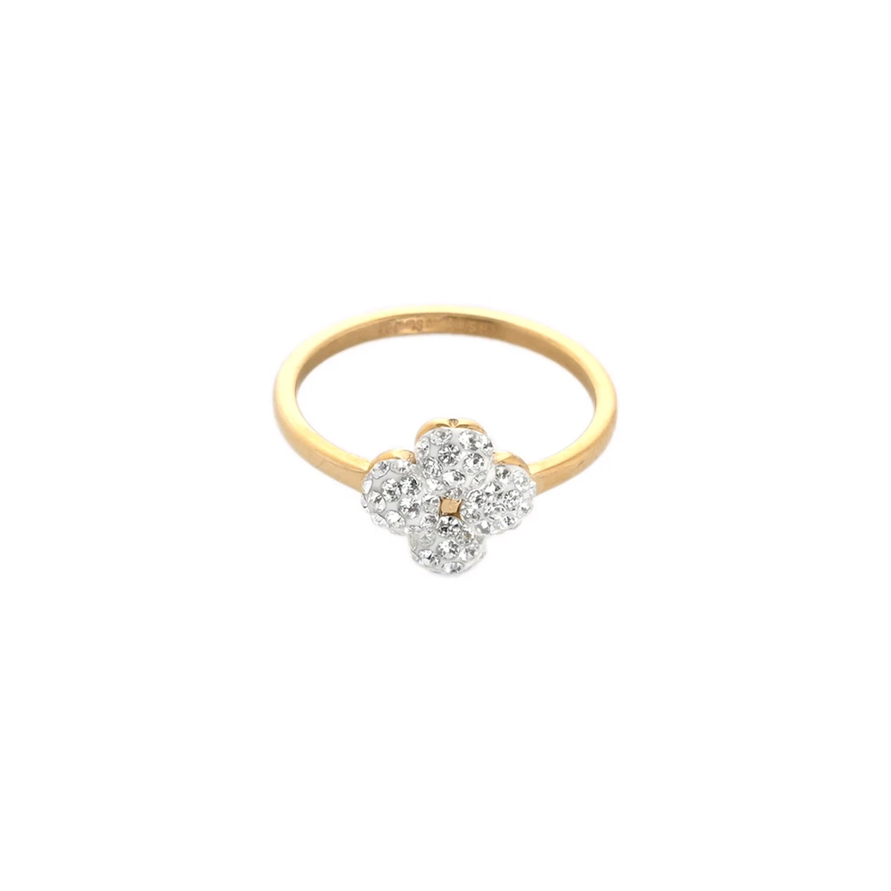Anillo Delicate con trébol de 4 hojas