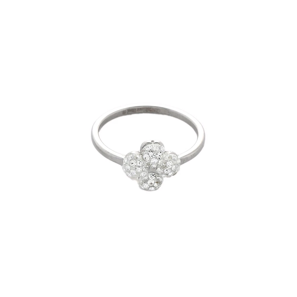 Anillo Delicate con trébol de 4 hojas