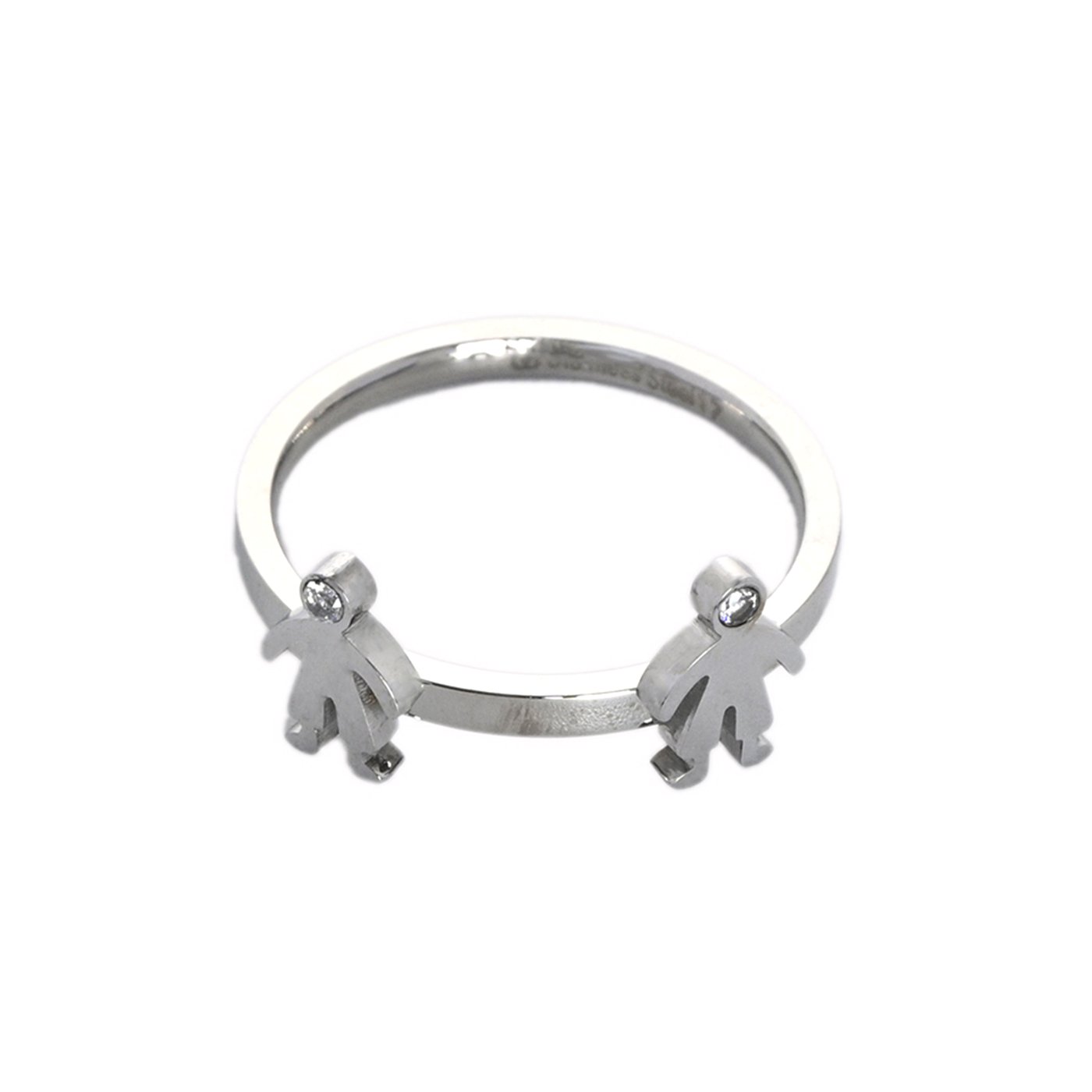 Anillo Delicate con dos niños