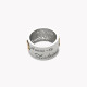 Anillo en acero madrinha GB