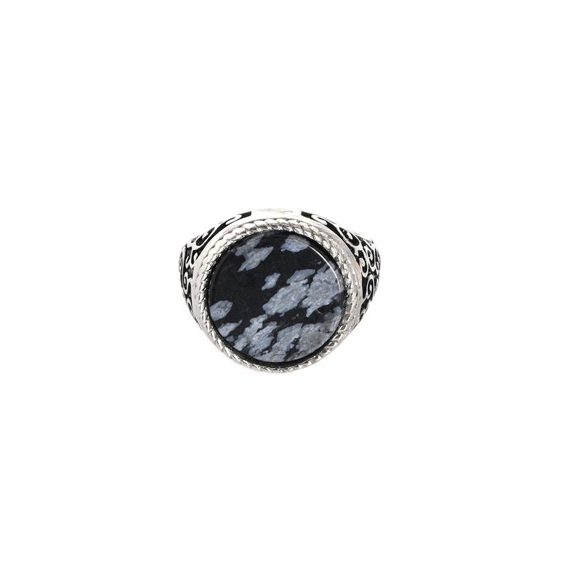 Adjustable ring steel vintage GB