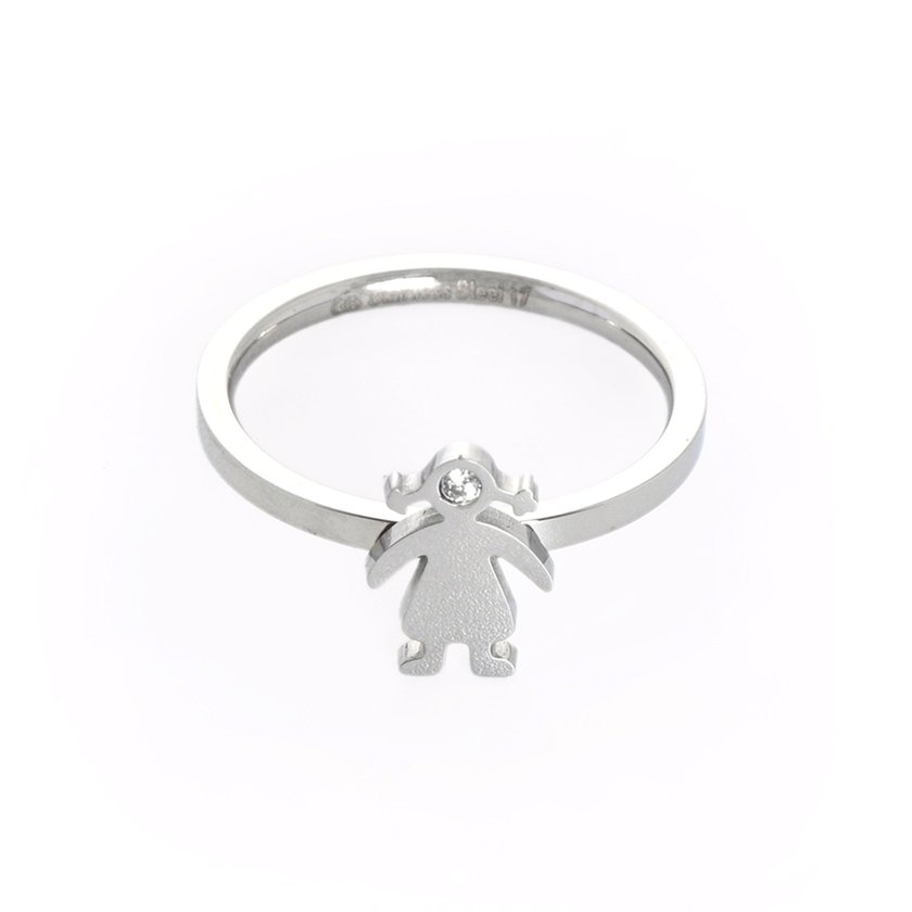 Anillo en acero niño GB