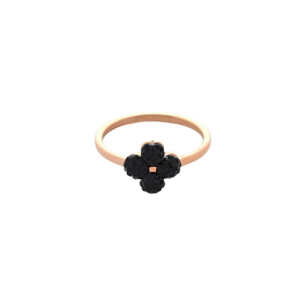 Anillo Delicate con trébol de 4 hojas