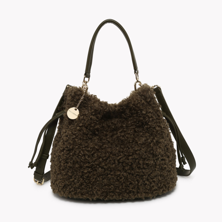 GB sheep wool candy effect bag