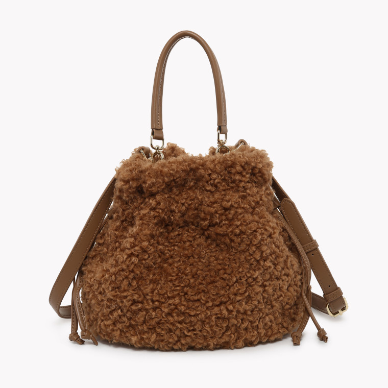 Bolso GB efecto caramelo de lana de oveja