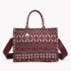 Sac en tissu avec motif style Tote GB