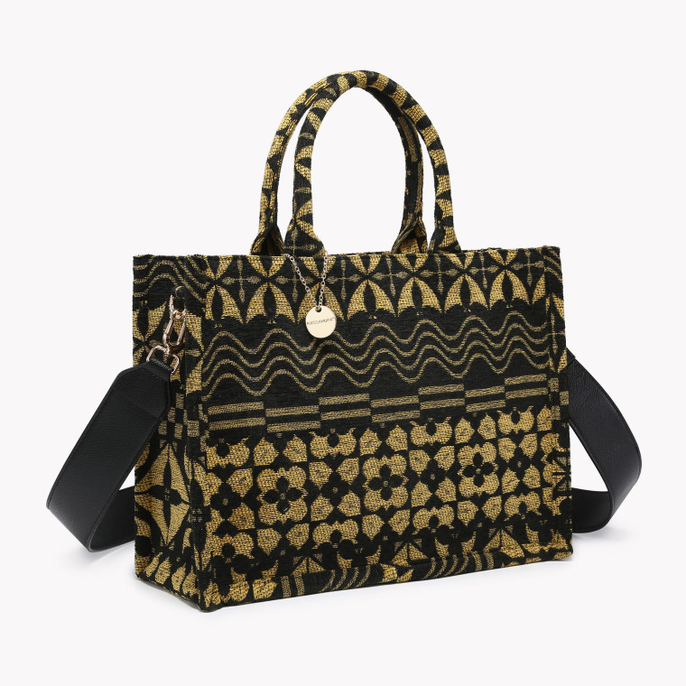 Sac en tissu avec motif style Tote GB