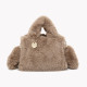 GB fur tote style crossbody bag