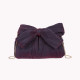 Party bag with texture and bow detail GB