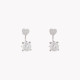 Boucles d&#039;oreilles coeur en perles Belove GB