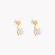 Belove pearl heart earrings GB