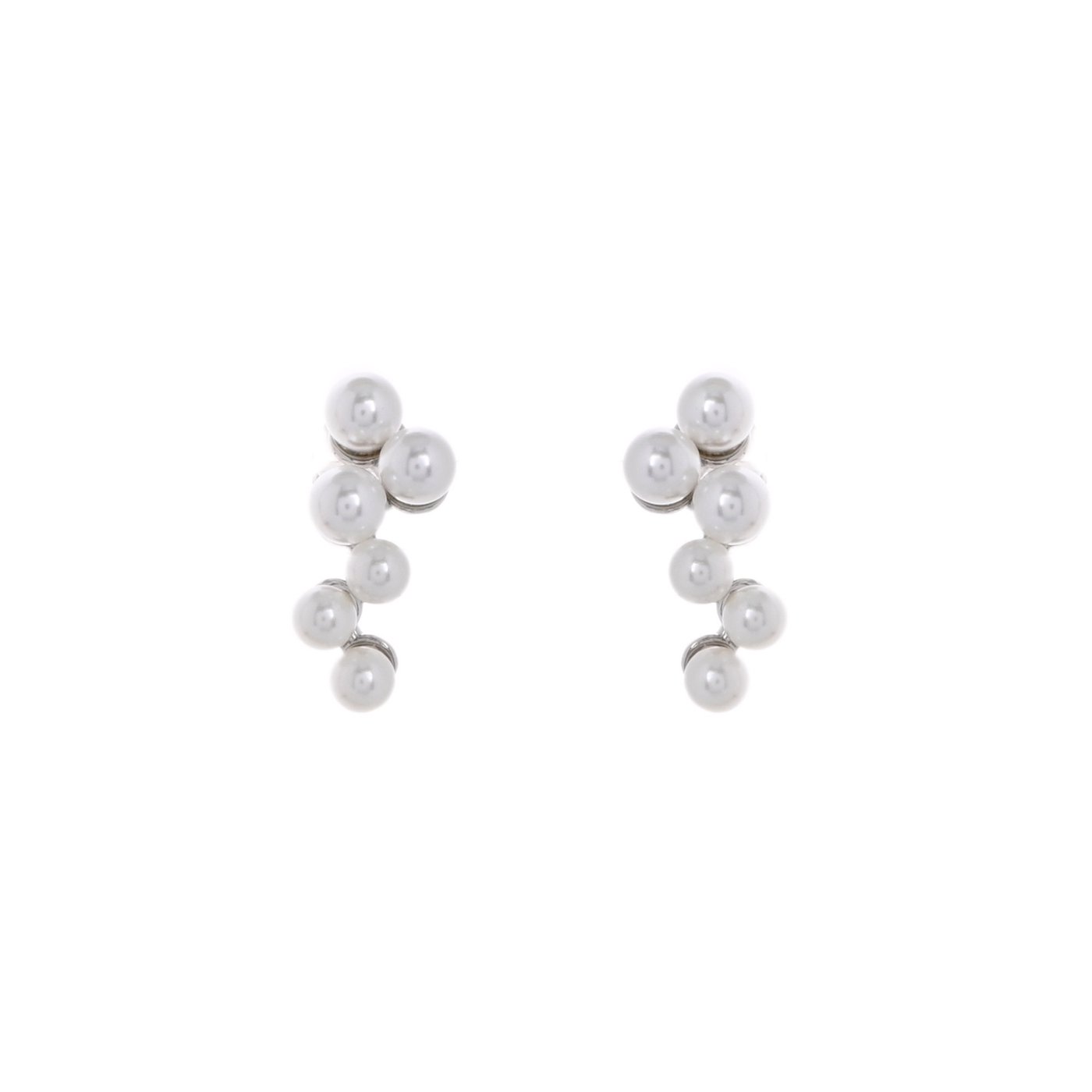 Boucles d\'oreilles BeLove longues  avec perles