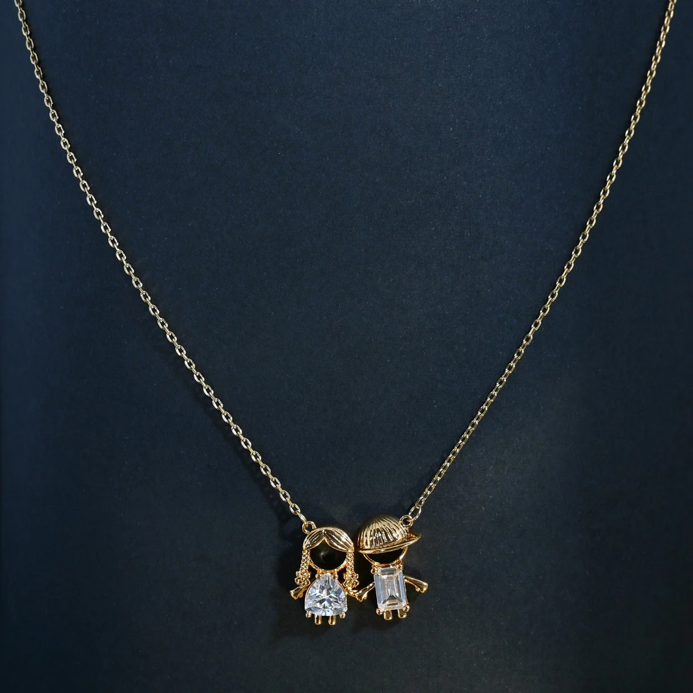 Collar BeLove con colgante casal