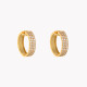 BeLove thick hoops with zirconia