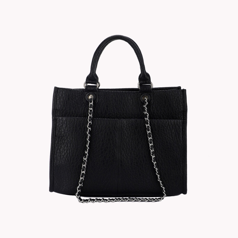 Bag with GB interlaced chain handles