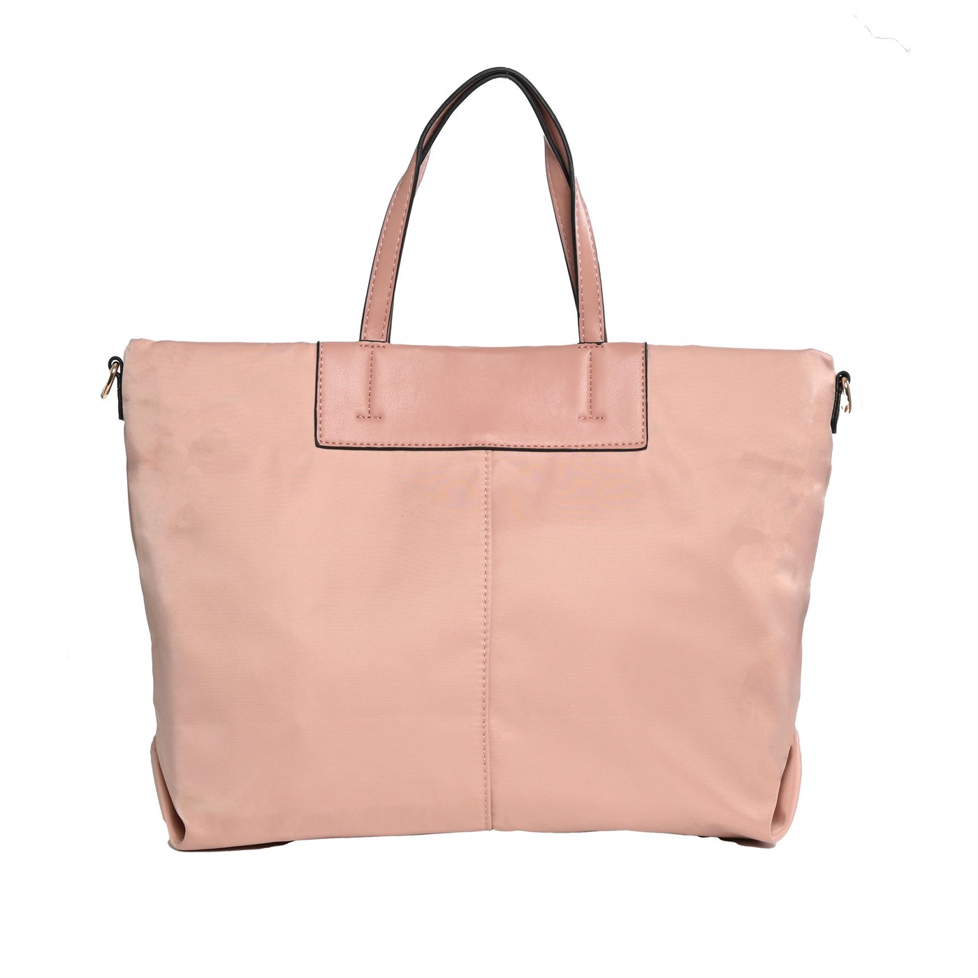 Nylon bag with GB synthetic strap details