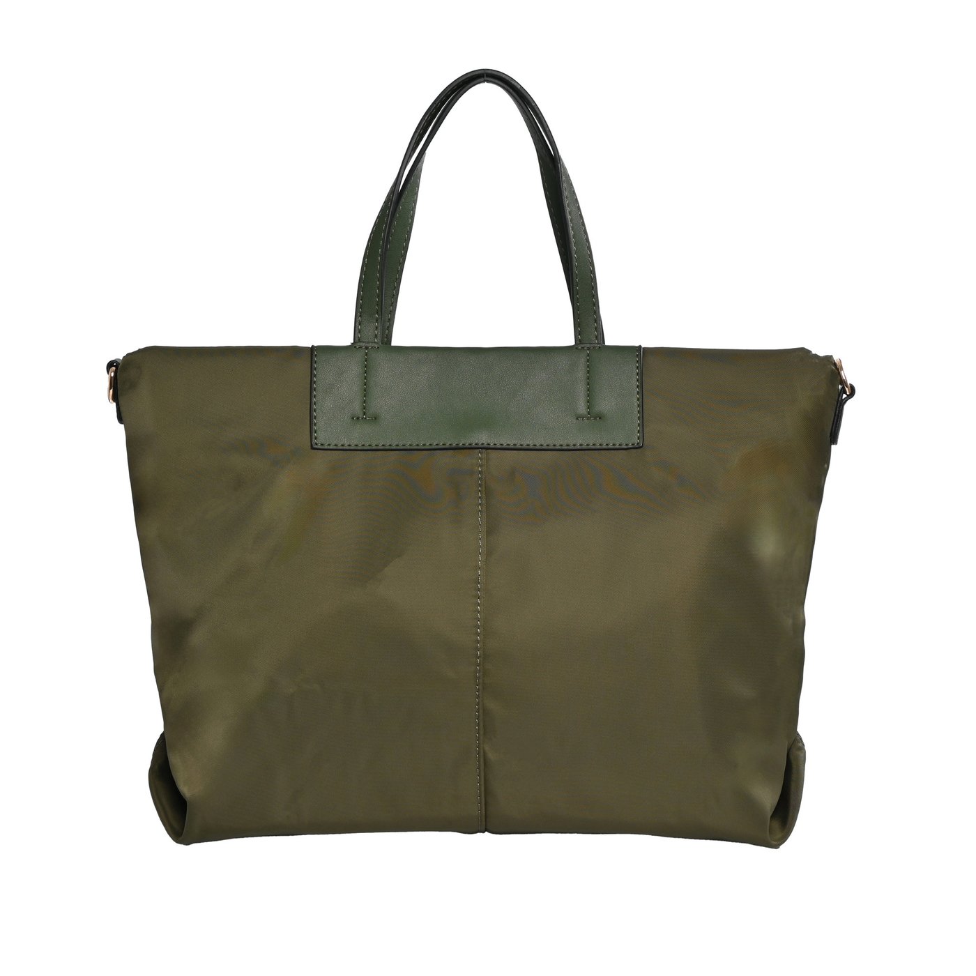 Nylon bag with GB synthetic strap details