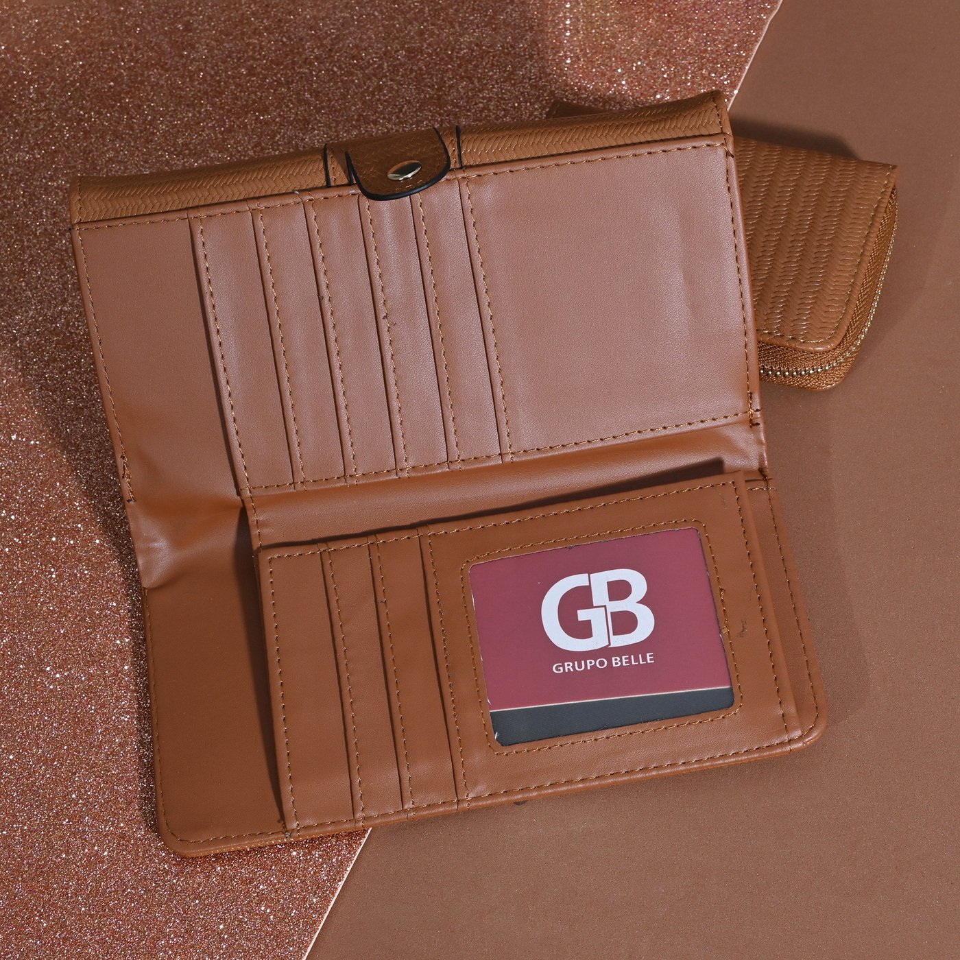 Set of wallets with buckle GB