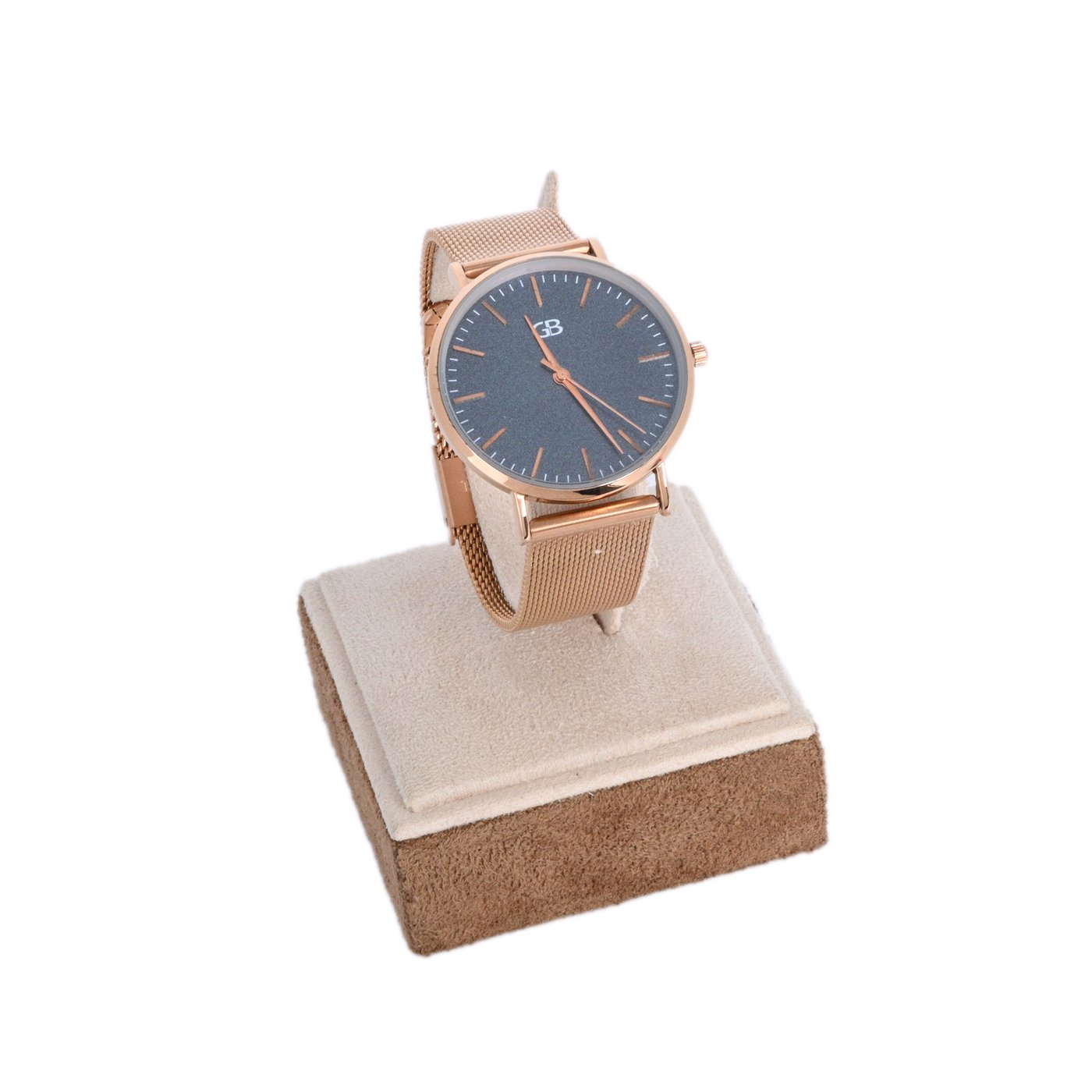 Montre analogique bronze | fond noir GB