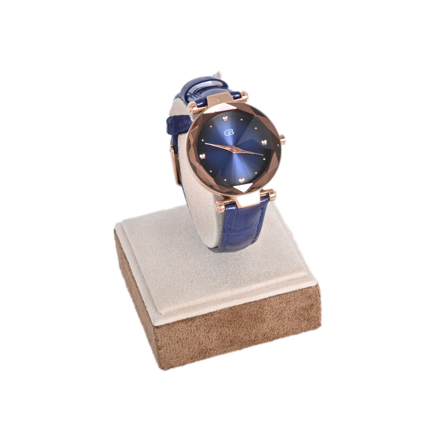 Blue analog watch GB