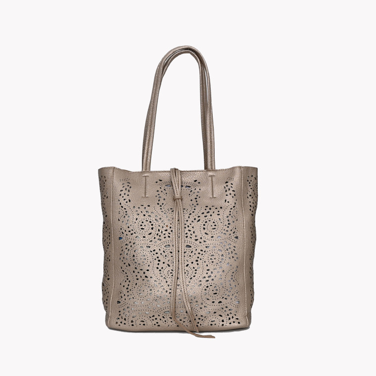 Sac Shopper ajouré avec poche intérieure