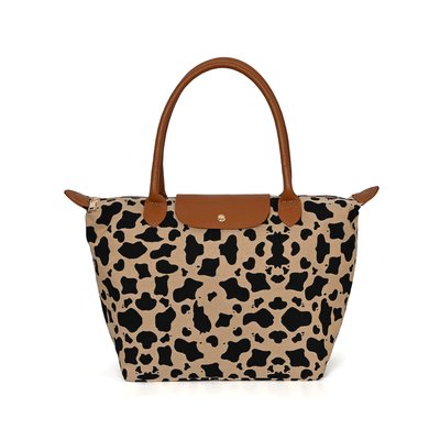 Bolso de piel estilo con estampado