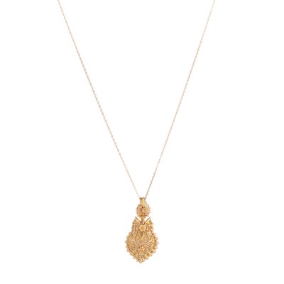 Collier semi précieuse filigrane rainha GB