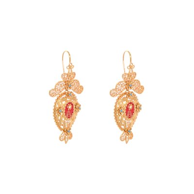 Encantos Portugal monstrance earrings