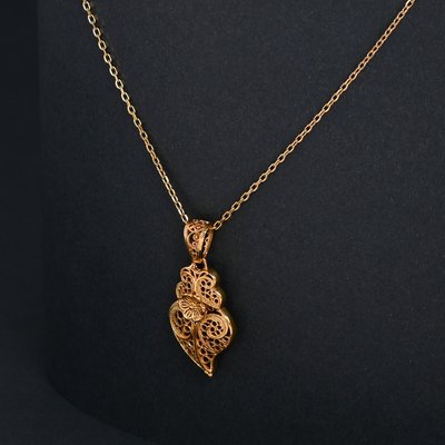 Collier Encantos Portugal cœur mini Viana