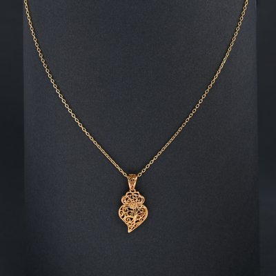 Collier Encantos Portugal cœur mini Viana