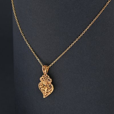 Collier Encantos Portugal cœur mini Viana