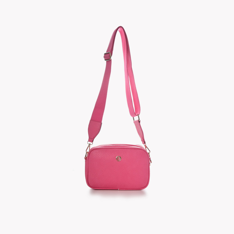 Synthetic shoulder bag with two GB dividers