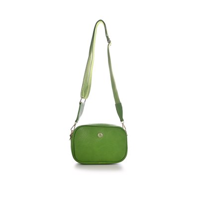 Synthetic shoulder bag with two GB dividers