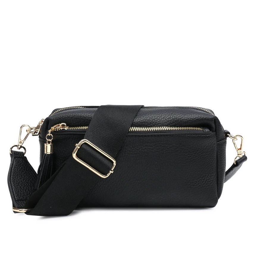 Sac bandoulière avec poches et accessoire GB