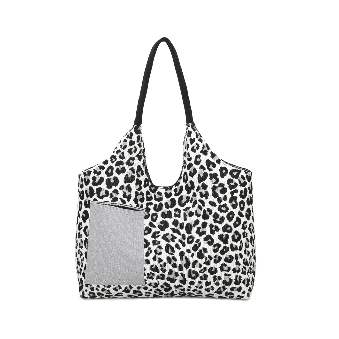 Mala Shopper Collection em tecido com bolso