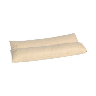 Paquete de 2 almohadas para pulseras beige