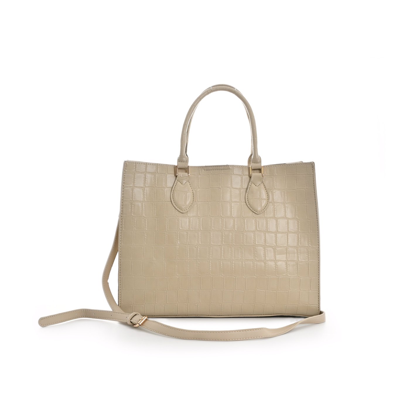 Mala Shopper Collection em croco