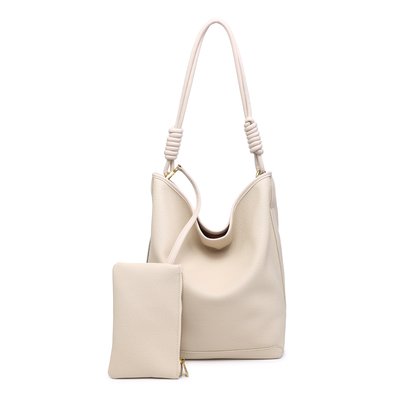 Bolso Shopper con correa estilo cuerda