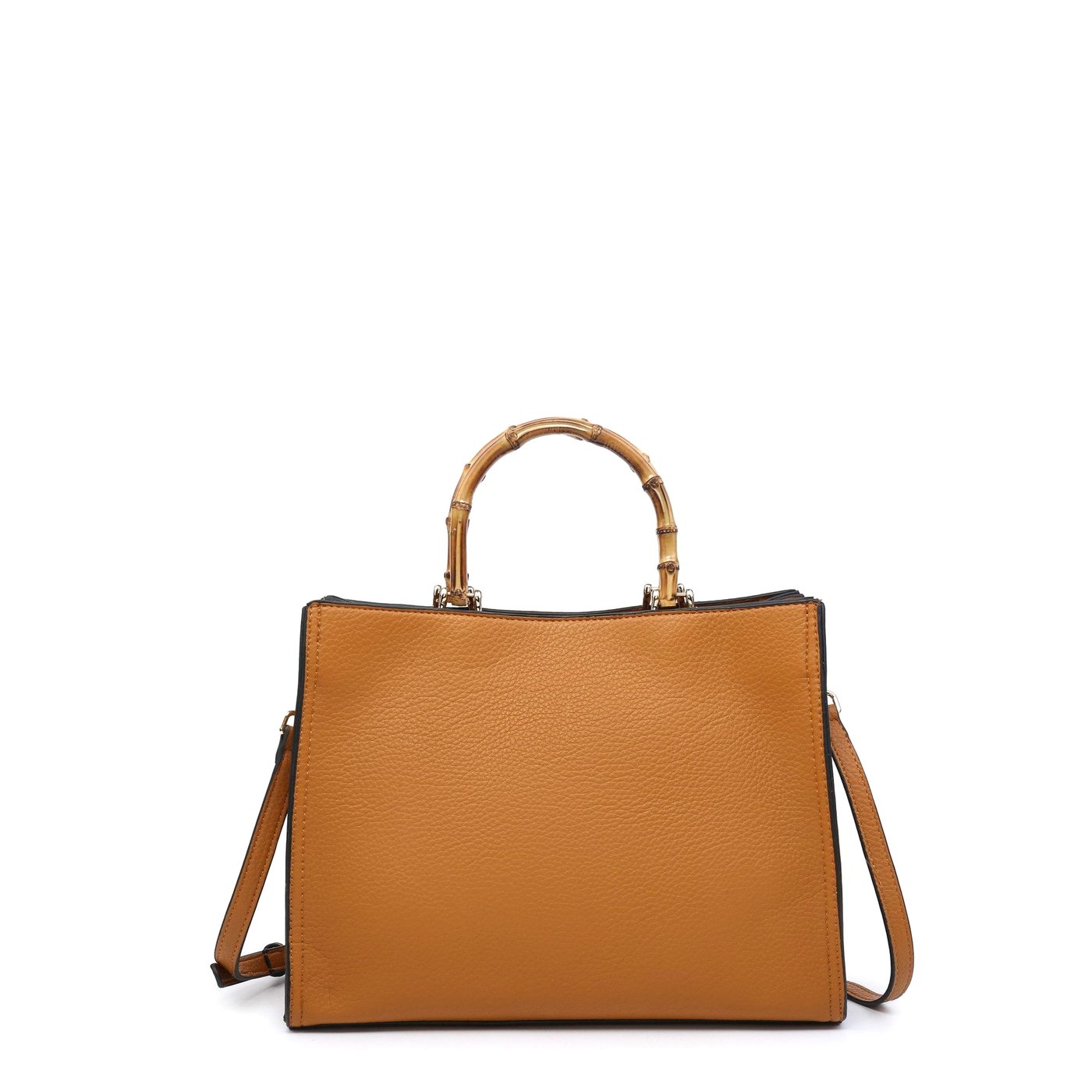 Mala Shopper Collection with bamboo handle